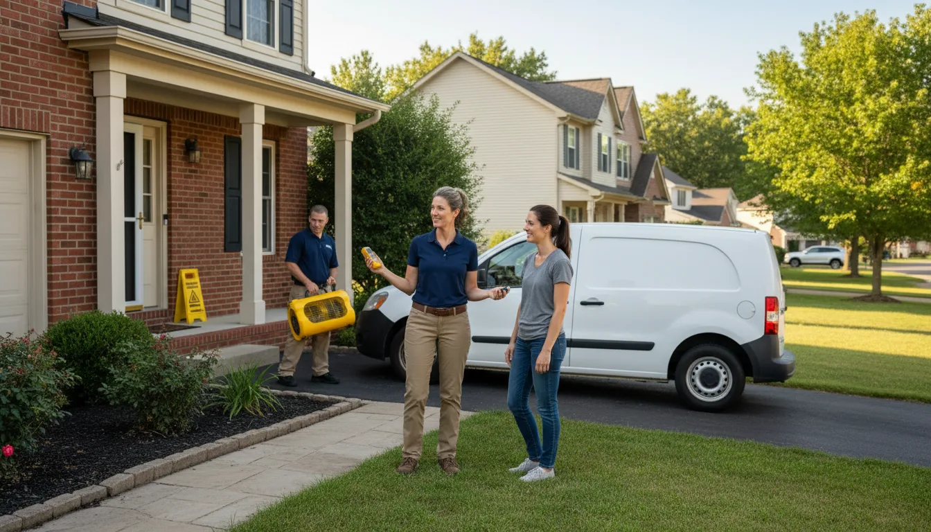 Water restoration image for Flood Water Cleanup, Removal And Restoration Services in Clarksville, TN